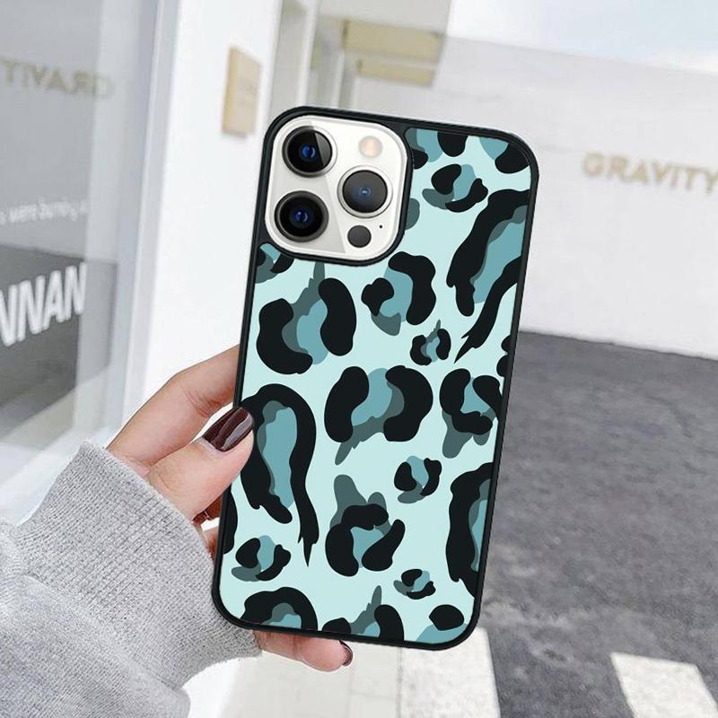 Fashion Leopard Print Phone Case For iPhone 17 Air 15 16 Cover  11 13 14 Pro Max 12 Plus Max Fundas