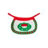 ChristmasPet Costume Set - Dog Santa & Christmas Tree Hat With Bib, Festive Holiday Outfit For Small Animal