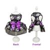 Breathable Dog Pumpkin Dress Polyester Dog Bat Dress Decorative Halloween Dog Clothes  Halloween