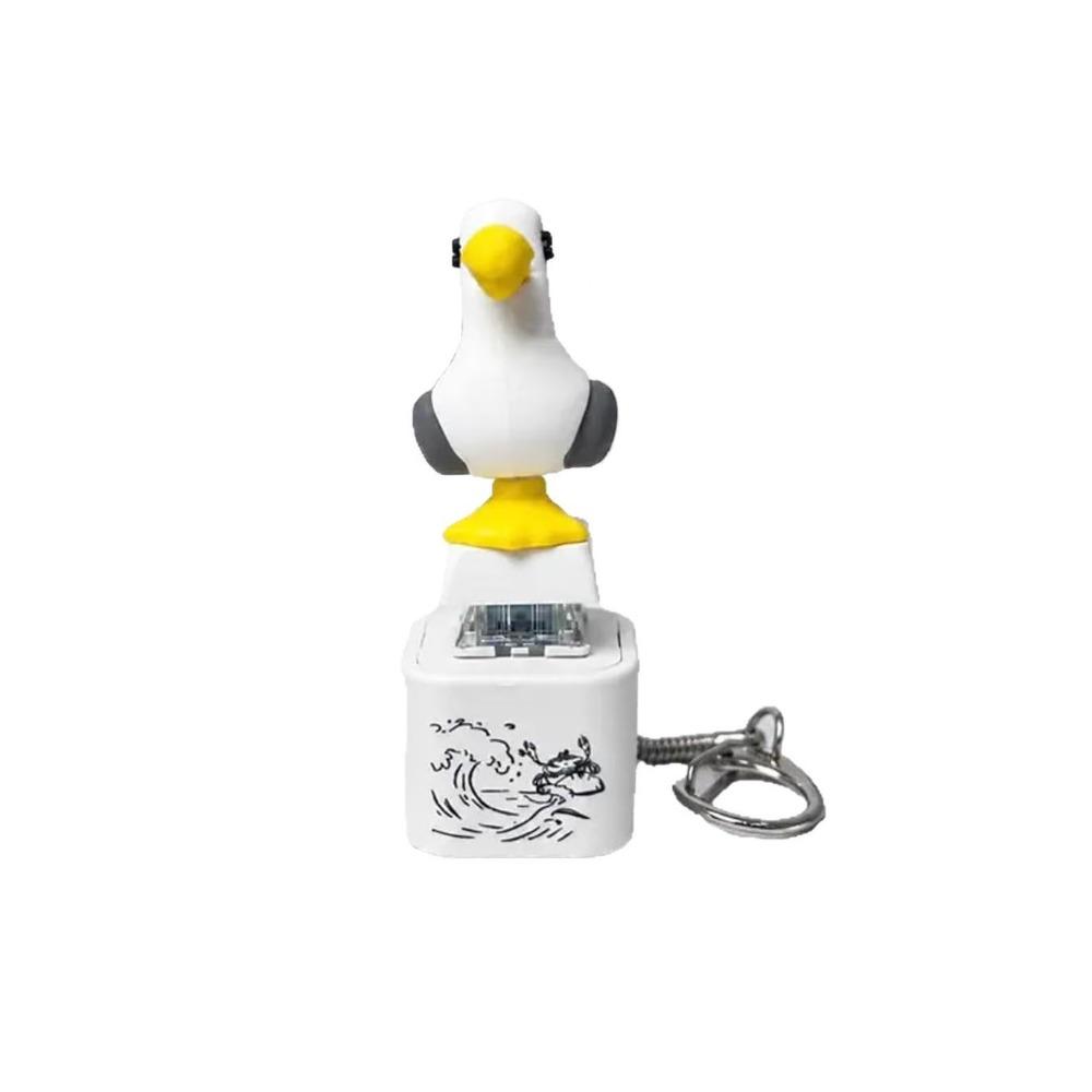 Mine Sound Seagull Button Keychain Playful Behavior Fidget Clicker Keychain  Pass Time Seagull