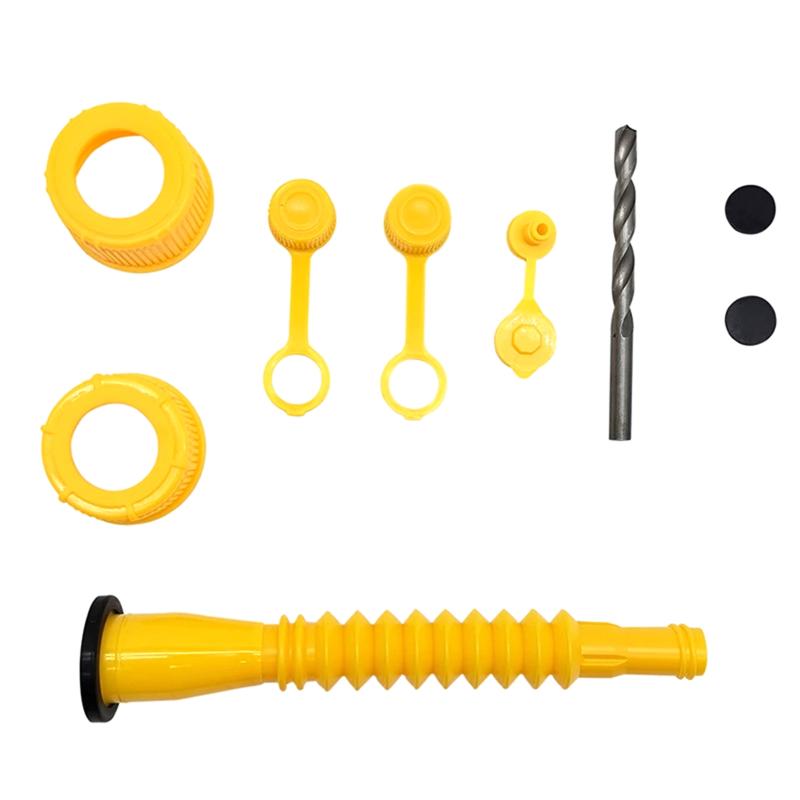 Universal Car Funnel Set Extension Pipe Engine Oil Filling Funnel Set Gasoline Oil Fill Universal Tool For Auto Motorcycle Truck