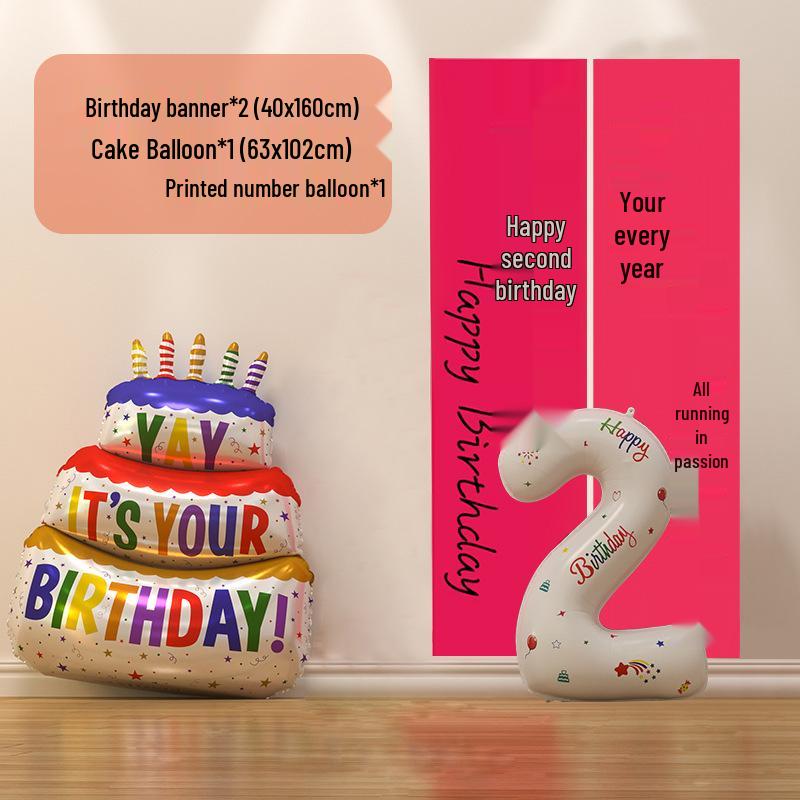 Colorful Thickened Spiral Twist Balloons for Baby's First Birthday Decoration