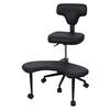 ADHD Desk Chair, ADHD Chair for Adults, Cross Legged Office Chair with Wheels, Criss Cross Desk Chair with Lumbar Support and Height Adjustable