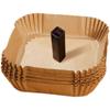 High-Temp Oil-Absorbing Air Fryer Paper Trays - Kitchen & Baking Use