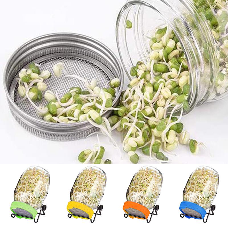 1/2/6Pcs 86Mm Bean Sprout Covers Seedling Cover Germination Filter Seedling Tray Plant Grow Accessories Gardening Supplies