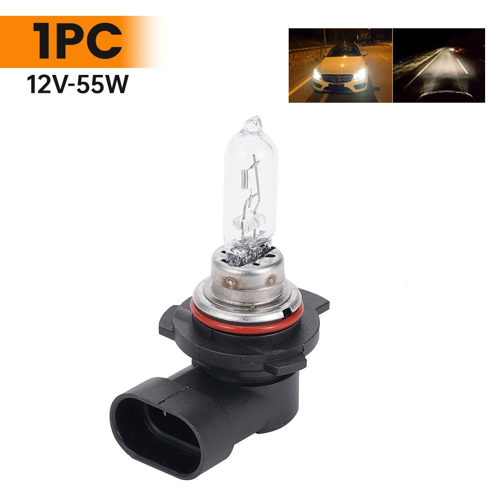 

1/2 шт. 9012 HIR2 PX22D HB4 Автомобильная лампа фары Более широкий обзор во время вождения 12 В 55 Вт Прозрачная галогенная лампа фары Автомобильные аксессуары