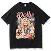 2026 Hot Sale Dolly Parton Memorial Print T-shirts Men Women Streetwear Gothic Oversized T-shirt Y2K Harajuku Punk T-shirt