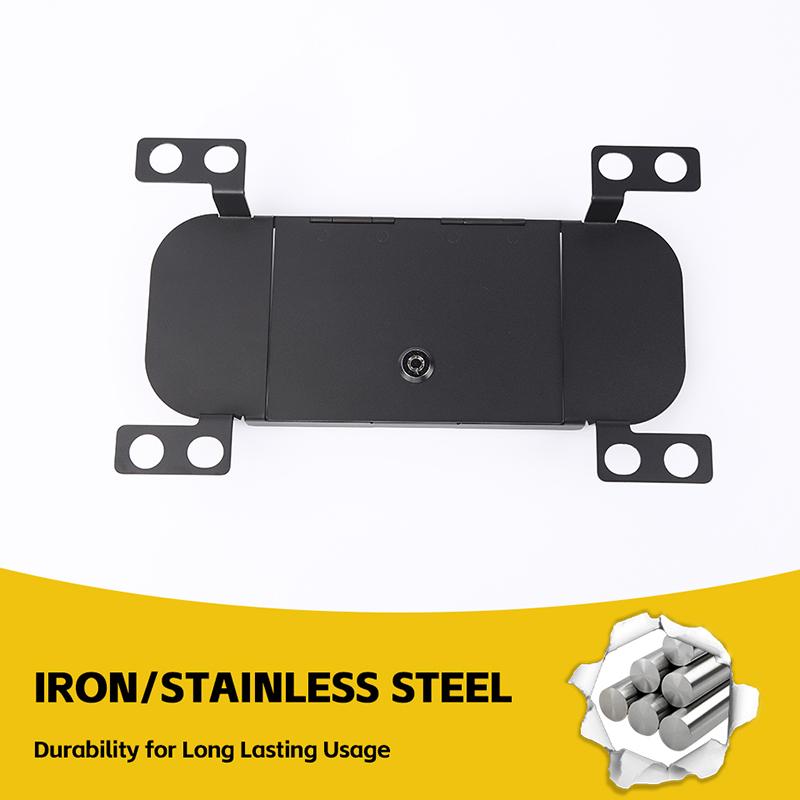 Rear Seat Storage Compartment Safety Box With Key Lock For Dodge RAM 2009-2018 Interior Stowing Tidying Accessories