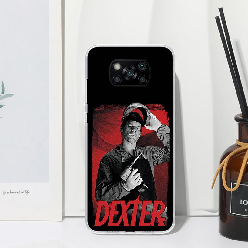 TV Show Dexter Morgan Phone Case For Xiaomi Poco X7 X6 X5 M7 M8 Pro F7 Ultra Redmi 15C 15 13C 13 12C 12 10 10C 10A Art Fundas Po