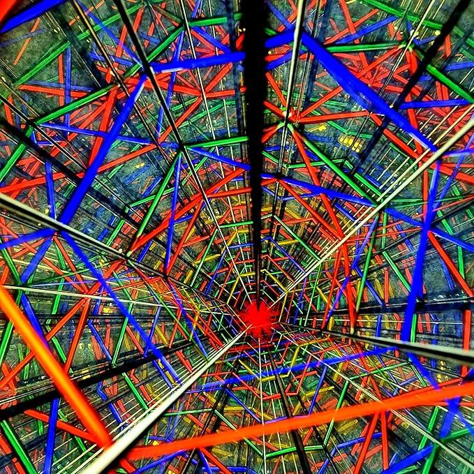 Das Cosmos Kaleidoskop Einzigartige Ansammlungen mehrfarbiger Muster 10" Kaleidoskop | Künstler-Premium-Kaleidoskop