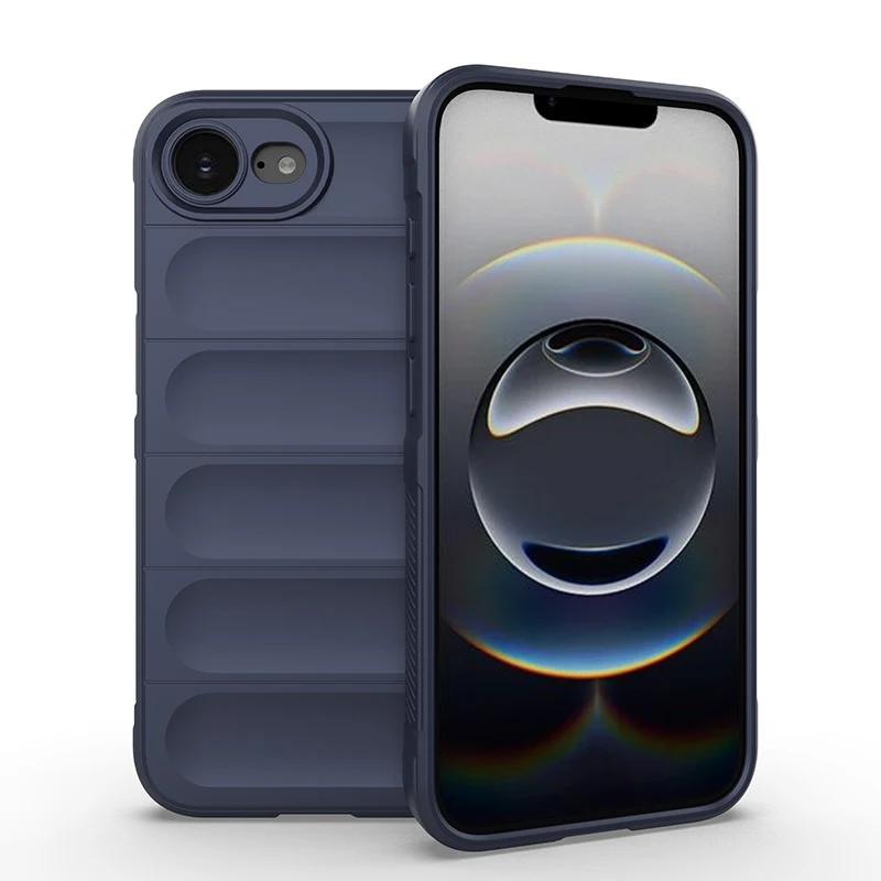 New Luxury soft shell business phone case shock-absorbing soft cover for iPhone 16E 16 15 14 13 12 Pro Max XS XR protective case
