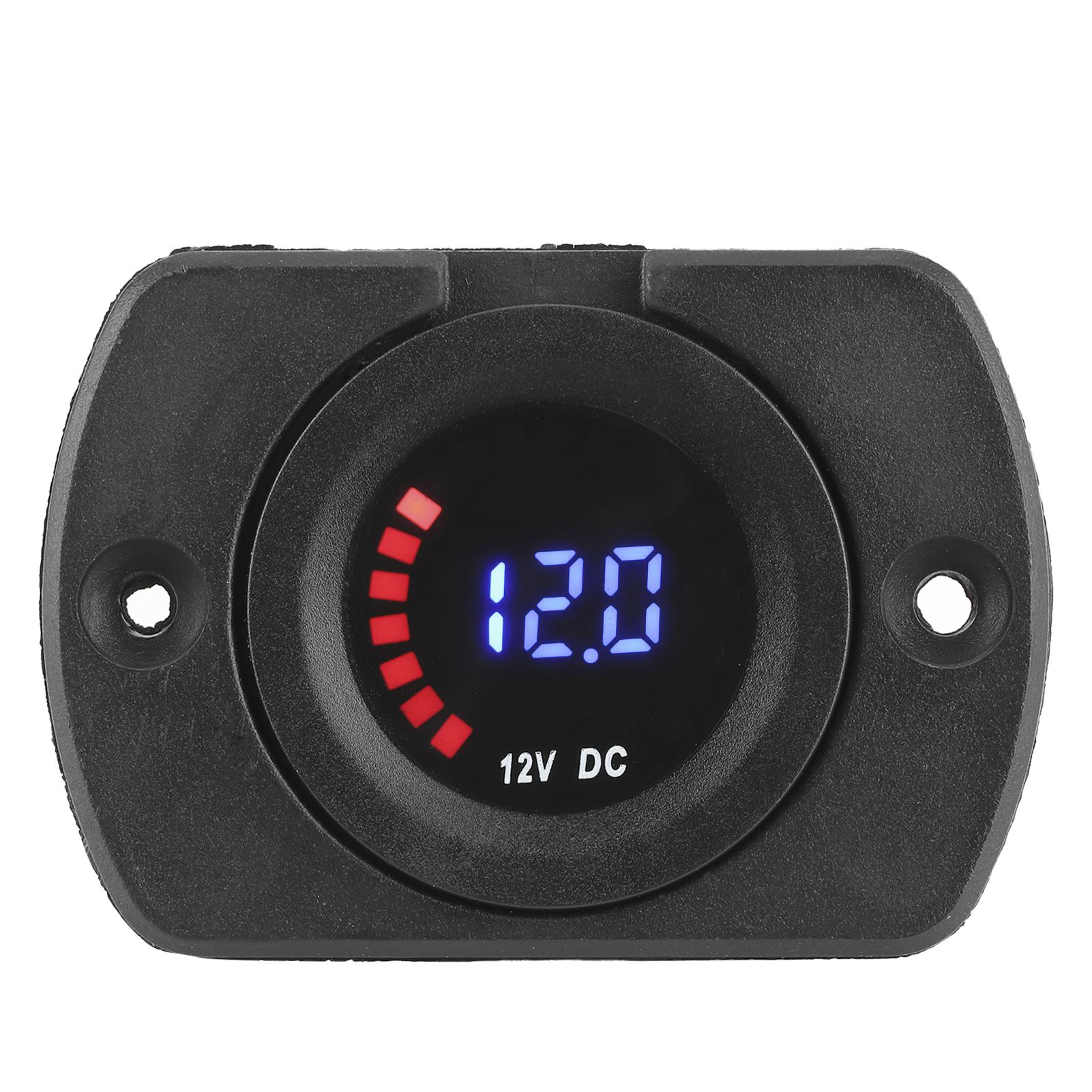 

Вольтметр Кольоровий Екран Модифікація Транспортного Засобу Заміна Світлодідний Дисплей DC 12VЗ Панеллю