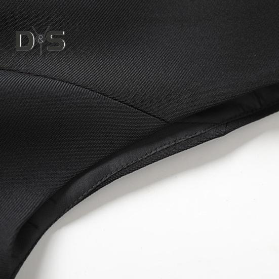 Dámská vesta jednořadá jednořadá, jednořadá, bez rukávů, výstřih do V, úzký střih formální obchodní styl cardigan retro kancelářská svatba banketová vesta