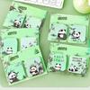 Cartoon Panda Sticky Note Paper 60Sheets Adheive Notes Pocket Notes Memo Pad Small Notepads for Writing Journaling