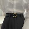 Stylish Inspired Korean Simple Design Smooth Buckle Belt For Wear Everyday