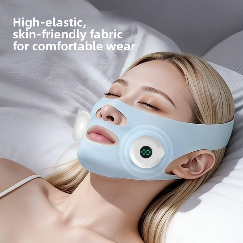 Intelligent Facial Massage Strap Adjustable Intensities Facial Shaping Massager Cheek Lift Up