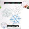Goneons 3 Pcs Snowflake Neon Sign - 3 Colors USB Powered LED Winter Neon Light for Window Decor & Christmas Tree Party Living Room Gift