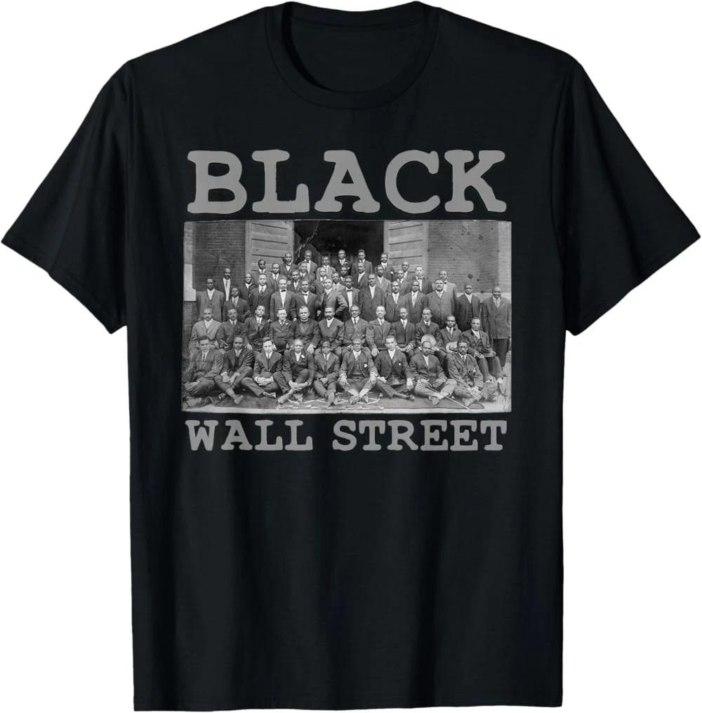 African American Business Black History Black Wall Street T-Shirt XXL