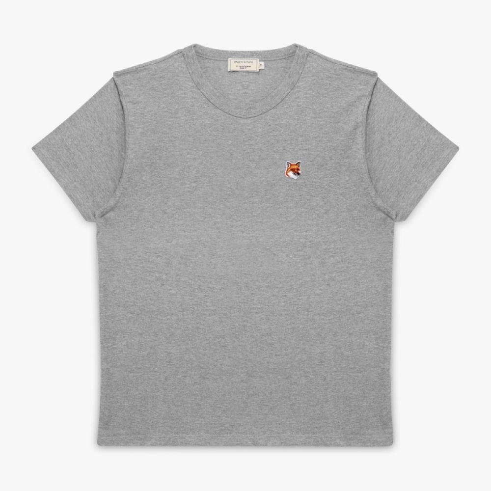 MaiSon KitSune Lw00105kj0008 H120 Fox Head Patch Women S Short Sleeve Tee
