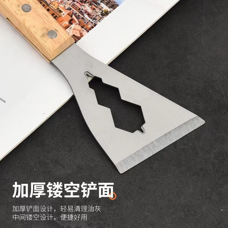 Multifunktionell skrapa, Cementskrapa i rostfritt stål, Gipsskrapa, Väggputs, Dekoration Spackel Rengöring Liten skrapa