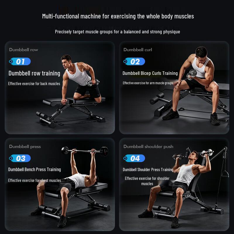 Adjustable Multi-functional Dumbbell Bench