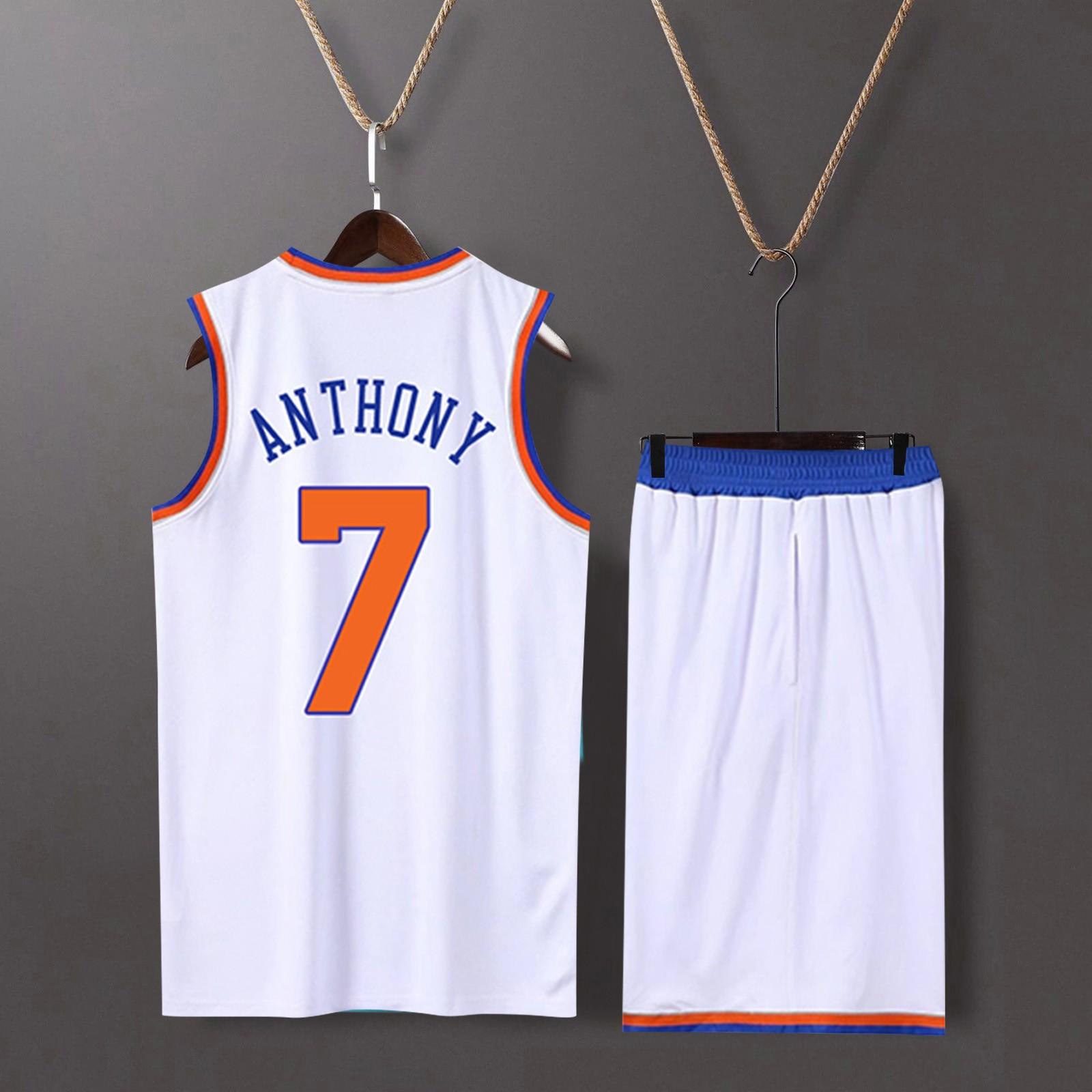 

Баскетбольний одяг Дорослий баскетбольний костюм Класичні топи + штани Баскетбольні майки Комплект костюмів XL білий