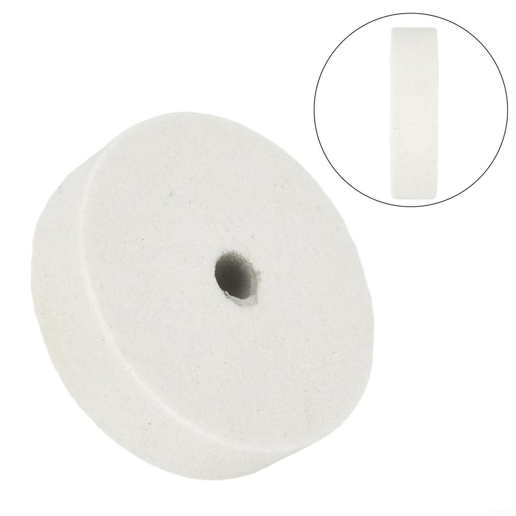 1 Pcs Polieren Rad 20mm Breite Keramik Gelb/Weiß/Grau