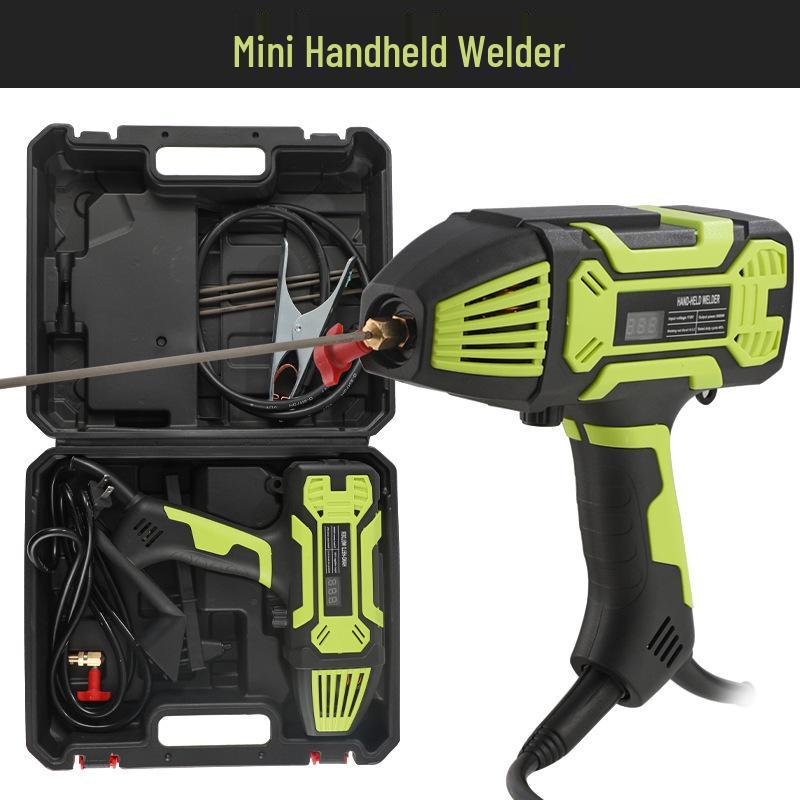 Portable Handheld Welding Machine - Instant Arc Start, Single-Hand Operation, Dual Voltage 220V/110V, Compatible with 2.5/3.2 Rods