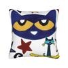 Pete The Cat Cartoon Pillowcase Polyester Cushion Cover Gift  Throw Pillow Case Cover Home Dropshipping 18'