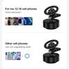 Magnetic Vacuum Adsorption Car Phone Mount 360° Rotatable Vacuum Suction Cup Car Phone Stand for Desktop Live Streaming