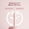 Black Cost -effective Oral Healthy Product High-quality 5 Modes Ultrasonic Electric Toothbrush Piano Process Design for Couple