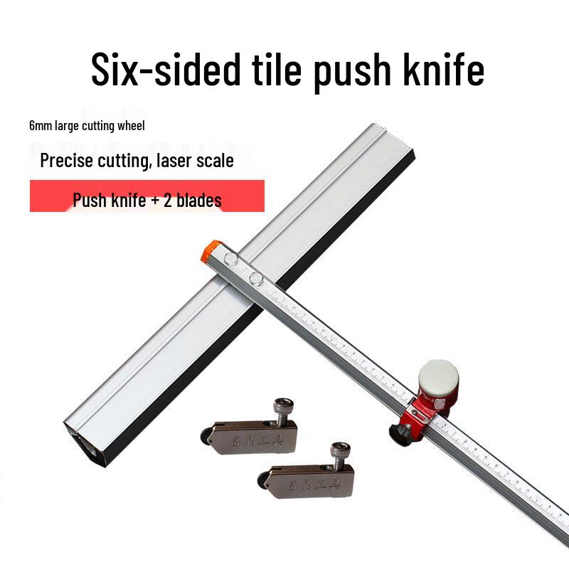 

T-Shaped Six-Sided Glass Tile Cutter & Heavy-Duty Pliers Set