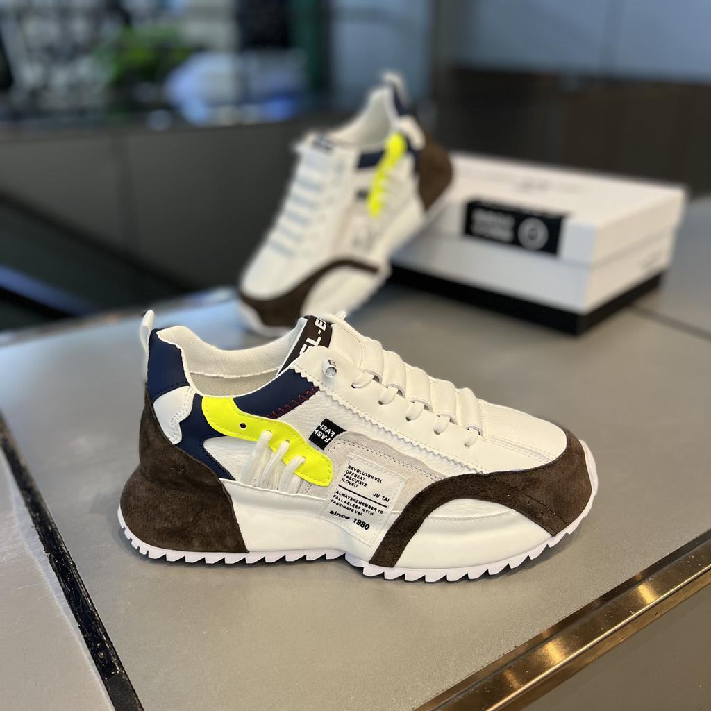 Scarpe da Uomo Leggera Lusso Versatili Autunnali Scarpe Casual Aumento Altezza Scarpe da Uomo di Fascia Alta