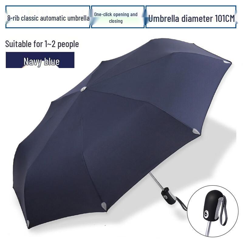 Paradise Umbrella 3331E Automatic Three-Fold Sun & Rain Umbrella