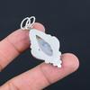 Sterling Silver Rainbow Moonstone Gemstone Ethnic Anniversary Pendant Jewelry