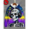 Nieuwe Skeleton Schedel Grafische 3D Print Hoodies Voor Man Oversized Hooded Sweatshirts Harajuku Trainingspakken Pullover Tops Jas Kleding