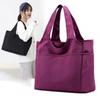 Large Capacity Nylon Shoulder Bag Oxford Cloth Handbag Portable Underarm Tote Bag  Travel