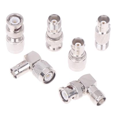 BNC auf TNC Stecker Buchse HF Koaxialverbinder Adapter Drahtklemmen Gerade Winkel für Radios Externe Antenne Konverter