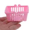 1Pc Dollhouse Miniature Supermarket Shopping Hand Basket Model Accessories