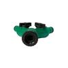 Y-type Shunt Valve Garden Irrigation System Water Hose Connector Tap Adapter 2 Y Shape Way Splitter Quick Water Controller N7B1