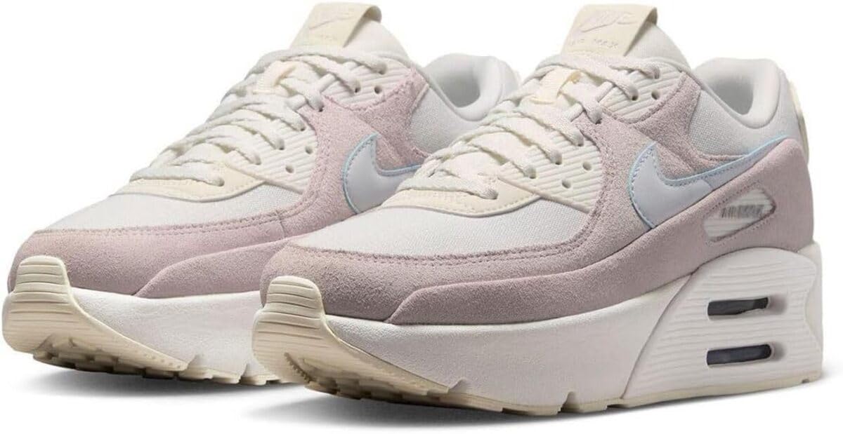 

Nike Air Max 90 LV8 SE Light Женский, Костяной/Песочный/Биотех/Металлический Серебристый, HV4367-025, 24.5см