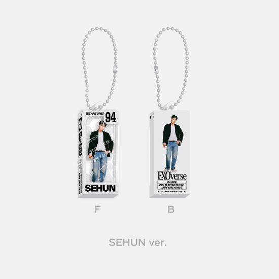Pre-order 2025 EXO FANMEETING EXO'verse Random Miniature Key Ring