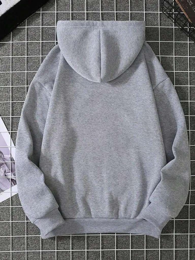 2026 Fashion New Arrival Plus Size Womens Heart Letter Graphic Print Pocket Drawstring Hoodie Winter Casual Sweatshirt Basic Top T Shirt