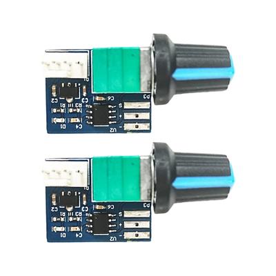Industrial 4Pin PWM Fan Controller 12V Single Channel Computer Cooling Speed Regulator For PC Case Fan