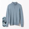 Men's 100% Cashmere Half-Zip Knit Sweater