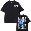 2026 Singer Aitana Cuarto Azul Tour Grafik T-Shirts Herren Damen Mode Ästhetisches Kurzarm-T-Shirt Baumwolle Lässiges T-Shirt