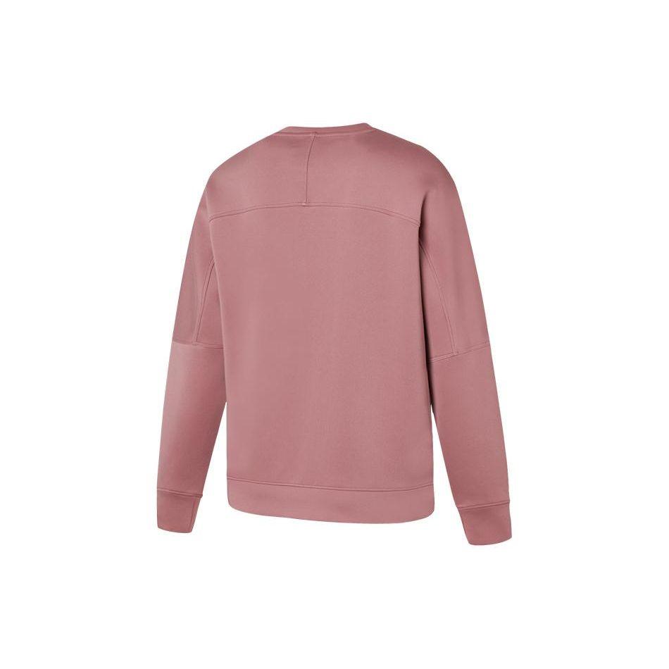 SAUCONY Solid Color Casual Sports Crew Neck Pullover Sweatshirt Women Sweatshirt Purple Pink SC1210020-2