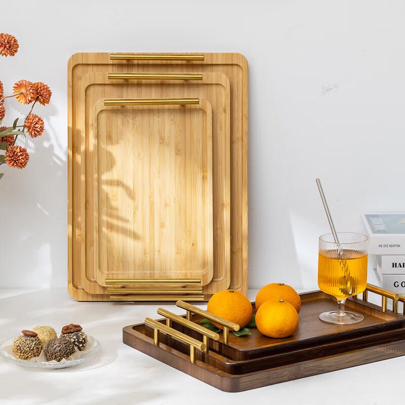 Rectangular Bamboo Serving Tray