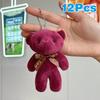 Stuffed Bear Plush Mini Toys 12 Pack Soft Teddy Dolls Small Size Party Goodie Bag Fillers for Birthday Events