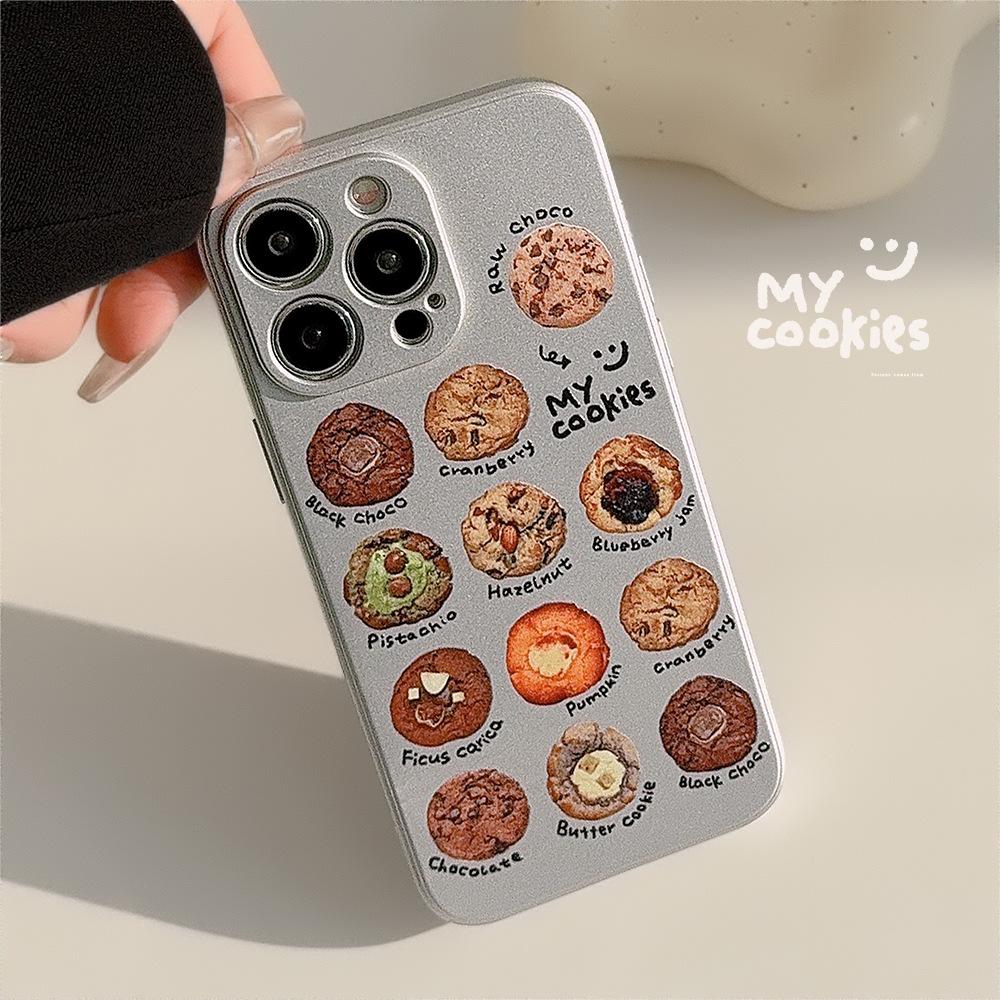 Galvanisieren Geeignet für Iphone15 Leckere Kekse 14promax Apple 16 Handyhülle 12 Trend 11 Persönlichkeit XR Silikon
